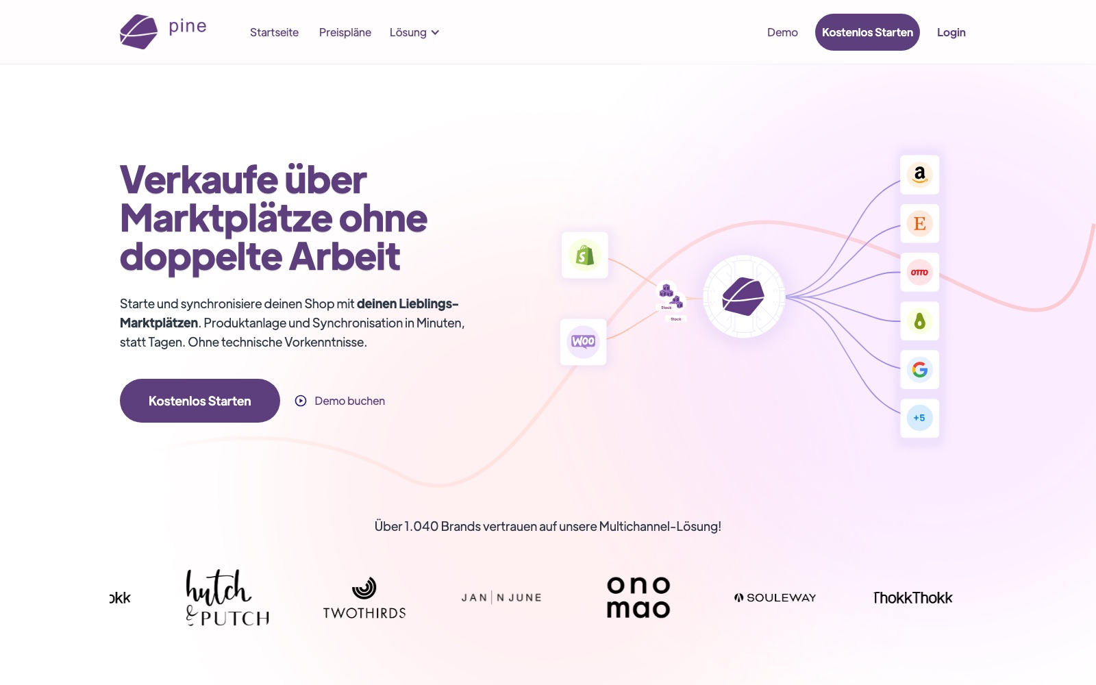 Social campaign for Shopify stores for Hello Pine