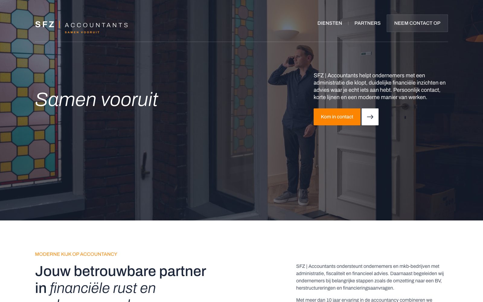 Website for SFZ | Accountants